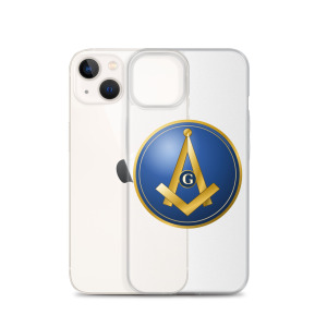 Modern Square & Compass Clear Case for iPhone® - Image 22