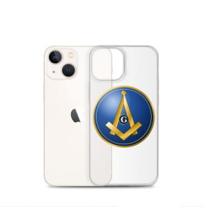 Modern Square & Compass Clear Case for iPhone® - Image 16