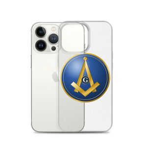 Modern Square & Compass Clear Case for iPhone® - Image 20
