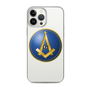 Modern Square & Compass Clear Case for iPhone® - Image 17