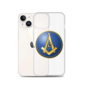 Modern Square & Compass Clear Case for iPhone® - Image 30
