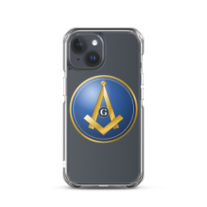 Modern Square & Compass Clear Case for iPhone® - Image 37