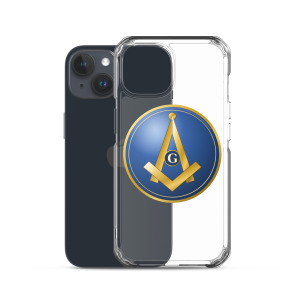Modern Square & Compass Clear Case for iPhone® - Image 38