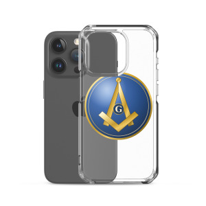 Modern Square & Compass Clear Case for iPhone® - Image 36