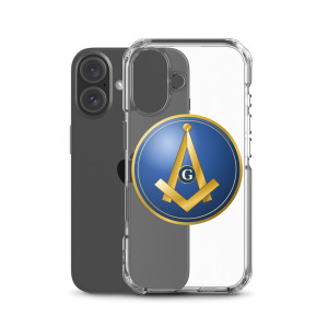 Modern Square & Compass Clear Case for iPhone® - Image 46