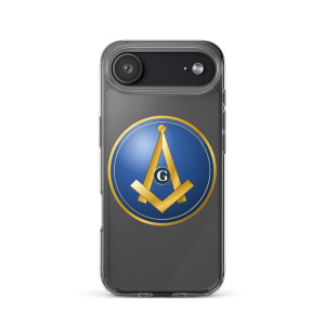Modern Square & Compass Clear Case for iPhone® - Image 47