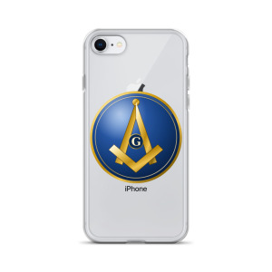 Modern Square & Compass Clear Case for iPhone® - Image 51