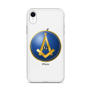 Modern Square & Compass Clear Case for iPhone® - Image 61
