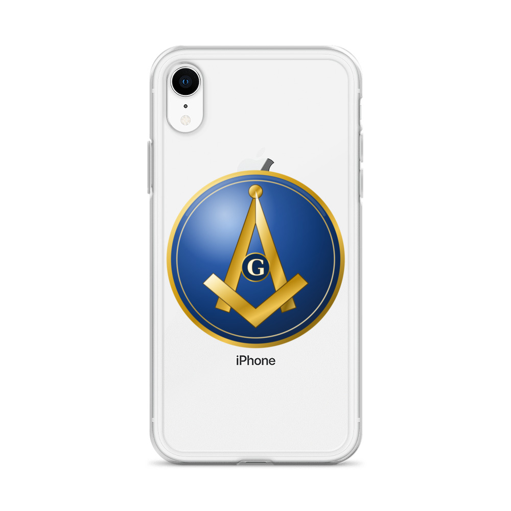 Modern Square & Compass Clear Case for iPhone® - Image 61